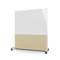 Pendax FlexWall Mobile Whiteboard Hvit/ Lyst Standardstoff